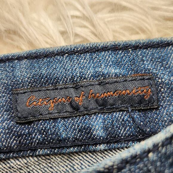 Citizens of Humanity Kelly 063 Stretch Low Waist Cropped Jeans - Picture 7 of 10